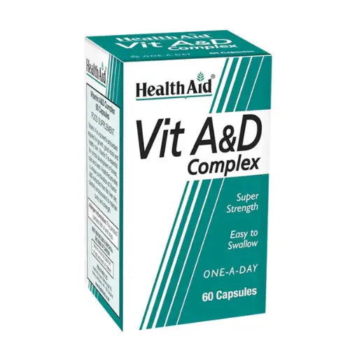 HealthAid Vit A & D Complex, 60 Capsules