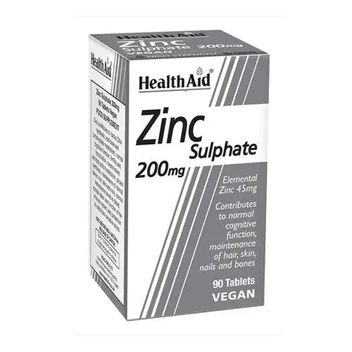 HealthAid Zinc Sulphate,90 Tablets - Passion Pulse