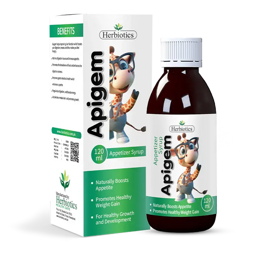 Herbiotics  Apigem( Appetizer Syrup) 120ml Herbiotics