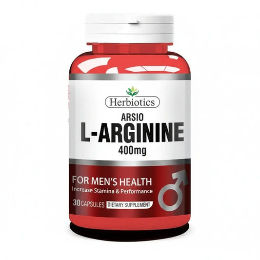 Herbiotics Arsio (L-Arginine 400mg),30 Capsules - Passion Pulse
