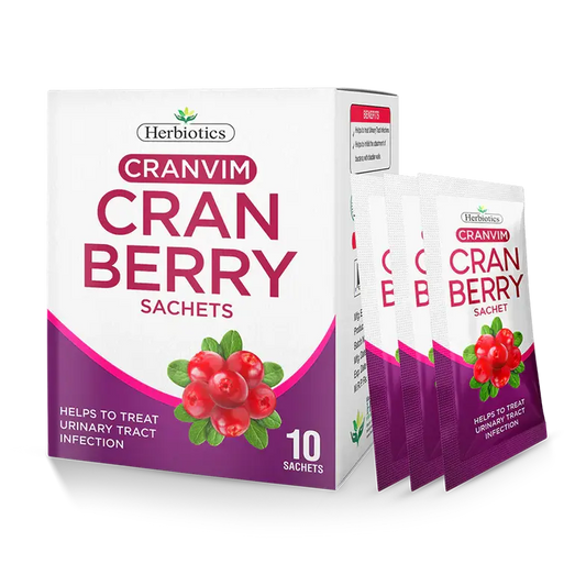 Herbiotics Cranvim Cranberry Sachets Herbiotics