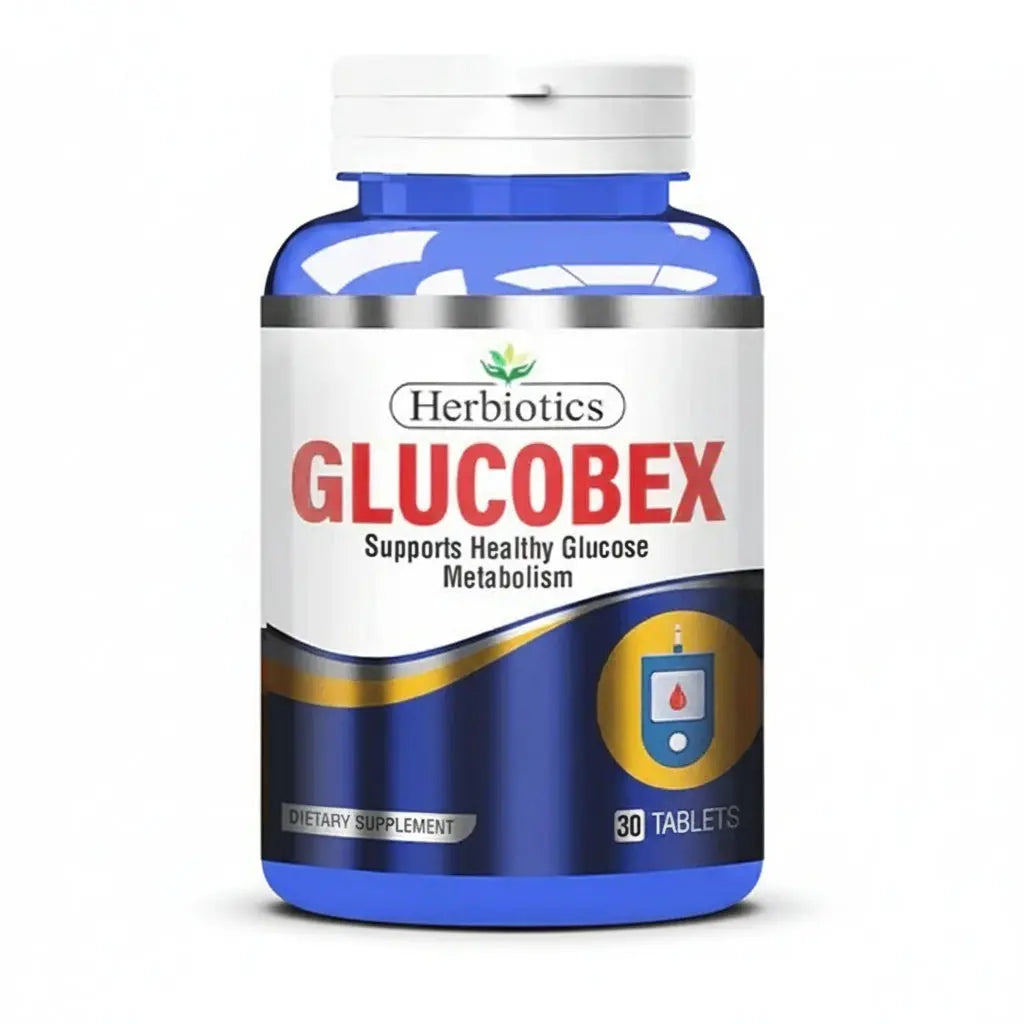 Herbiotics Glucobex,30 Tablets - Passion Pulse