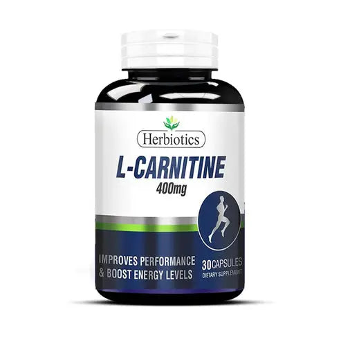 Herbiotics L-Carnitine 400mg, 30 Ct Herbiotics
