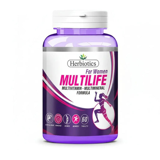 Herbiotics Multilife for Women,60 Tablets - Passion Pulse