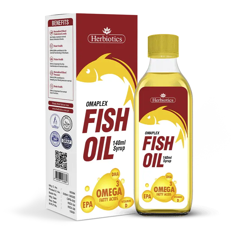 Herbiotics Omaplex (Fish Oil) 140 ml Herbiotics