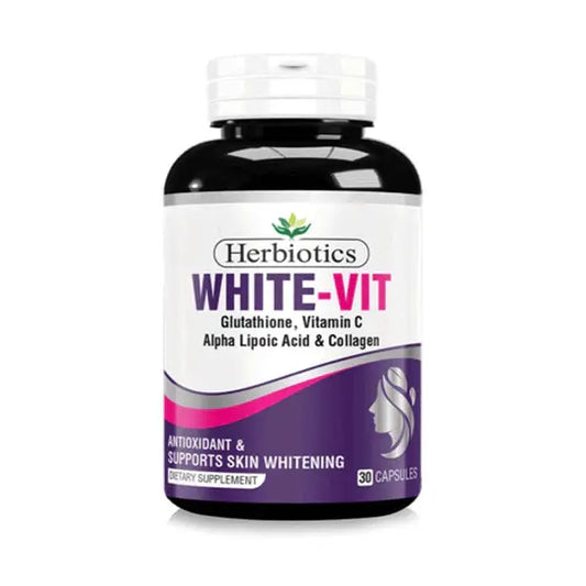 Herbiotics White-Vit,30 Capsules - Passion Pulse