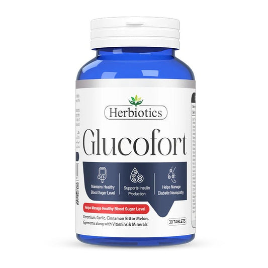 Herbiotics Glucofort, 30 Tablets