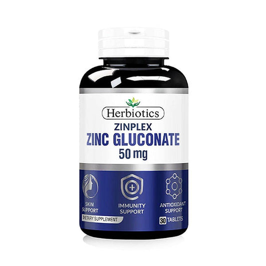 Herbiotics Zinplex (Zinc),30 Tablets