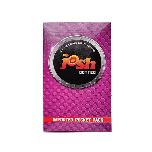 Josh Dotted Condoms - 3 Pcs