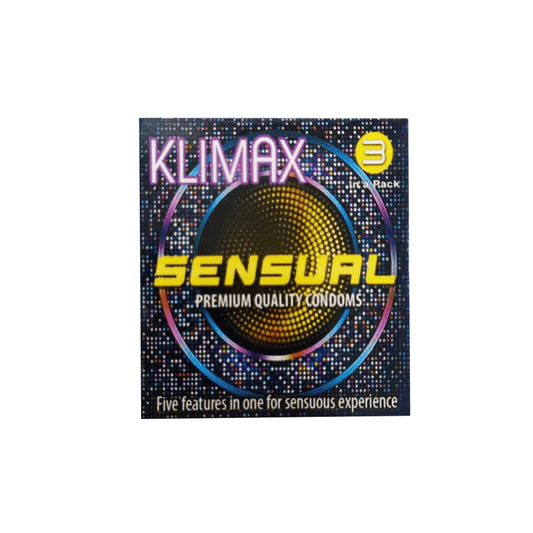 Klimax Sensual Condoms - 3 Pcs