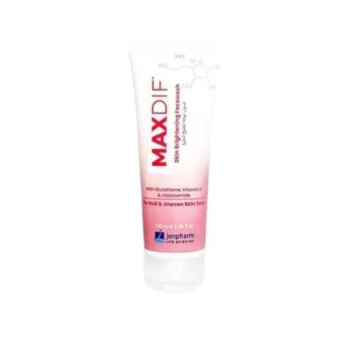 Maxdif Brightening Face Wash Gel, 100ml - Jenpharm