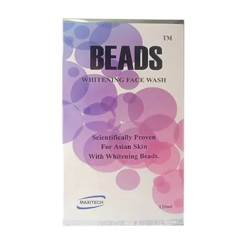 Maxitech - Beads Whitening Face Wash, 120ml MaxiTech