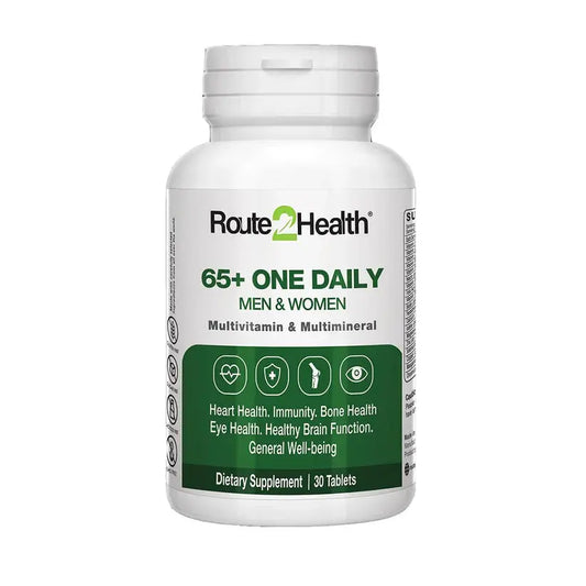 Men & Women One Daily 65+ Multivitamin, 30 Tablets - Route2Health Route2Health