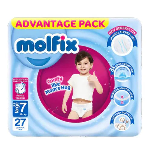 Molfix Pants Size 7 (XX Large), 27 Ct