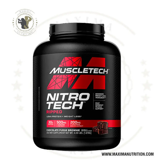 MuscleTech Nitro Tech Ripped Lean Protein, 4lbs Maxima Nutrition