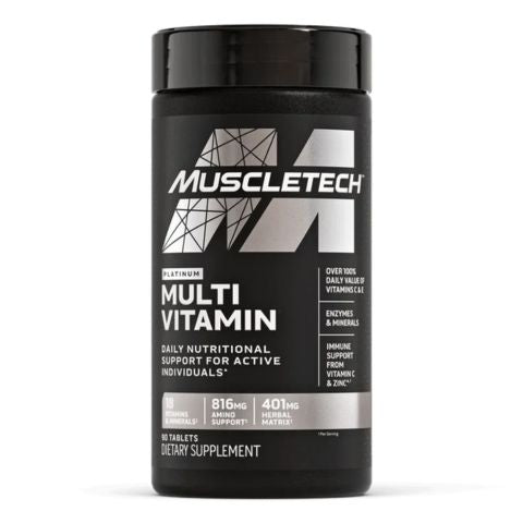 Muscletech Platinum MultiVitamin, 90 Tablets