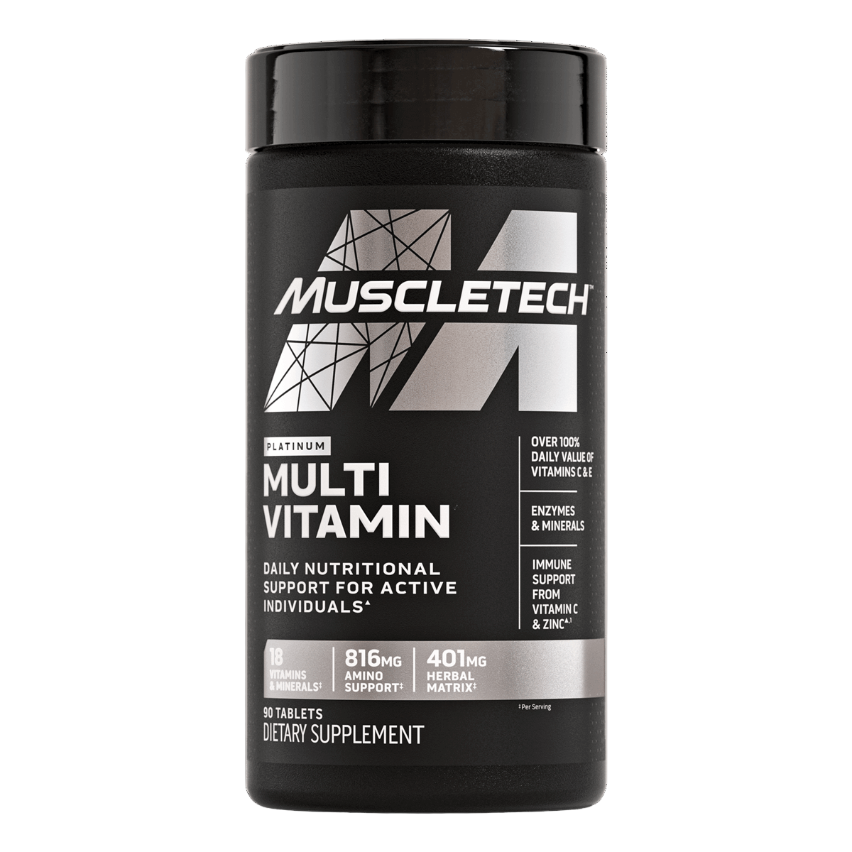 Platinum Multi Vitamin DAILY NUTRITIONAL SUPPORT FOR ACTIVE INDIVIDUALS Passion Pulse