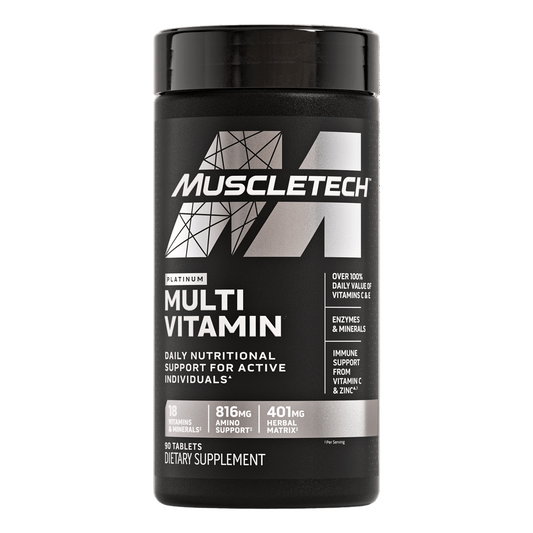 Platinum Multi Vitamin DAILY NUTRITIONAL SUPPORT FOR ACTIVE INDIVIDUALS Passion Pulse
