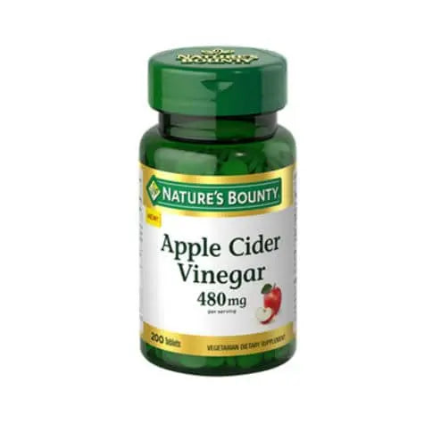 Nature's Bounty Apple Cider Vinegar 240mg , 200 Tablets - Passion Pulse