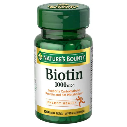 Nature's Bounty Biotin 1000 mcg , 100 Tablets