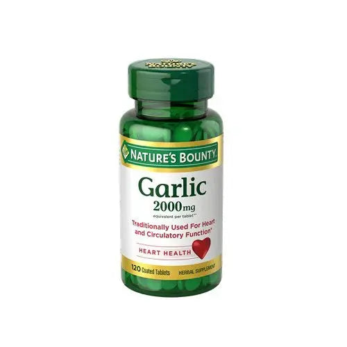 Nature's Bounty Garlic 2000 mg , 120 Tablets - Passion Pulse
