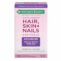 Nature's Bounty Hair, Skin & Nails Extra Strength , 150 Softgels