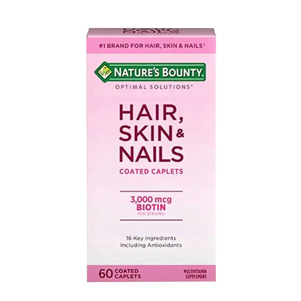 Nature's Bounty Hair, Skin & Nails , 60 Caplets - Passion Pulse