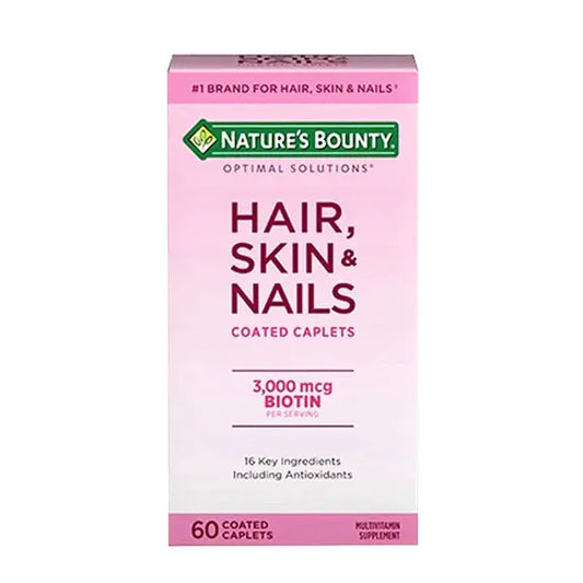 Nature's Bounty Hair, Skin & Nails , 60 Caplets - Passion Pulse