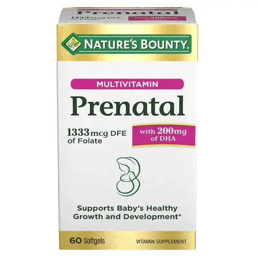 Nature's Bounty Prenatal Multivitamin 