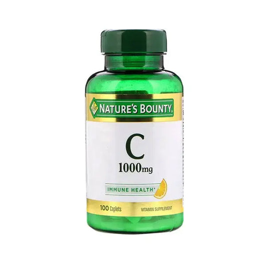 Nature's Bounty Vitamin C 1000mg , 100 Veg Caplets - Passion Pulse
