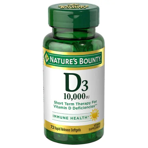 Nature's Bounty Vitamin D3 5000 IU, 150 Softgels