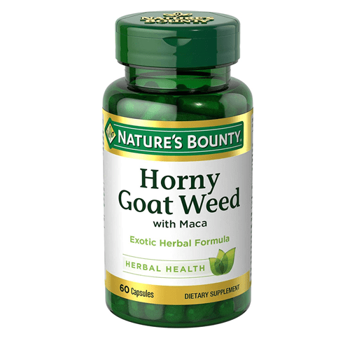 Nature’s Bounty Horny Goat Weed with Maca , 60 Tablets - Passion Pulse