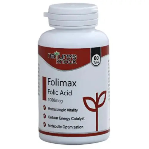 Natures Knock  Folimax (Folic Acid) 1000mcg, 60 Tablets