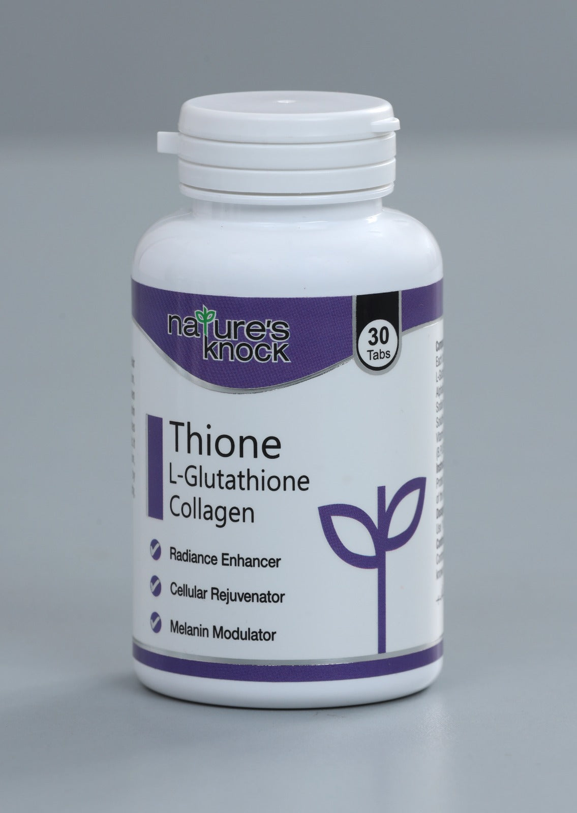 Natures Knock Thione (L-Glutathione & Collagen), 30 Tablets - Passion Pulse