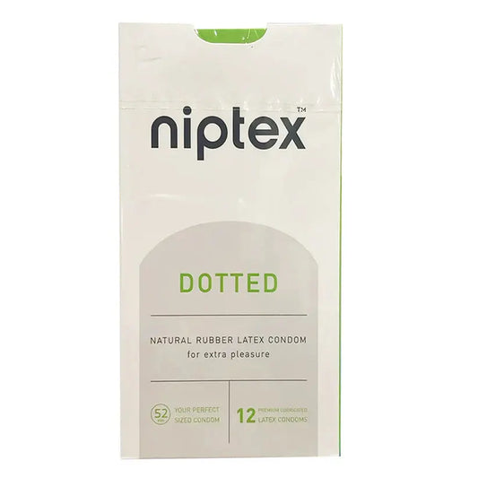 Niptex Dotted Condoms,  12 Dotted Condoms Niptex