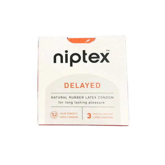 Niptex Delay Condoms, 3 Delay Condoms One Touch Brand