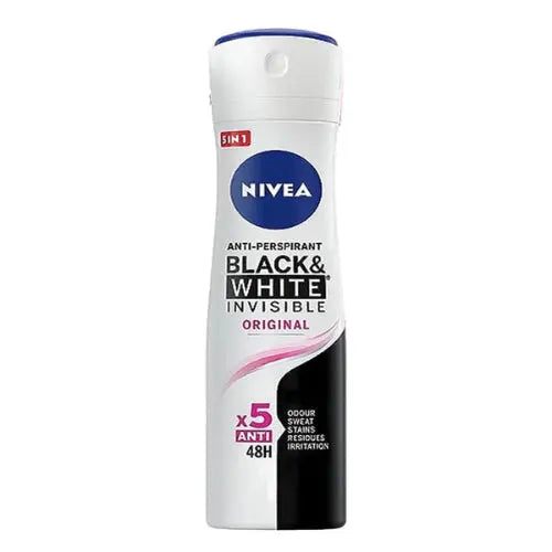 Nivea Black & White Invisible Original Women Body Spray Deodorant, 150ml