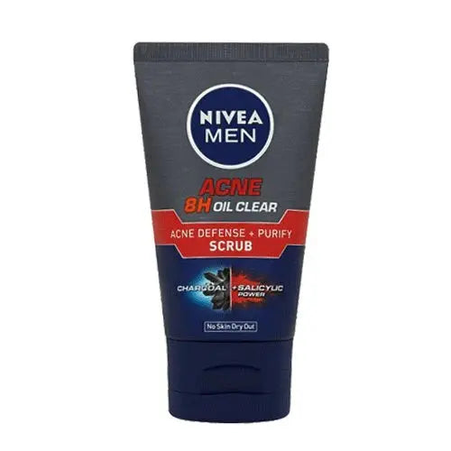 Nivea Men Acne 8H Oil Clear Acne Defense + Purify Scrub