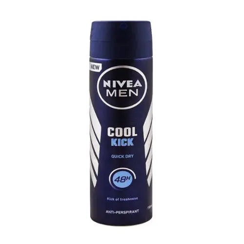 Nivea Men Cool Kick Quick Dry Body Spray, 150ml