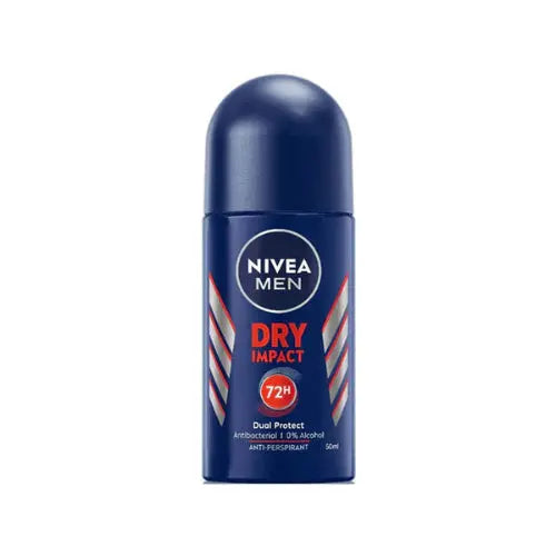 Nivea Men Dry Impact Anti-Perspirant Deodorant Roll-on, 50ml