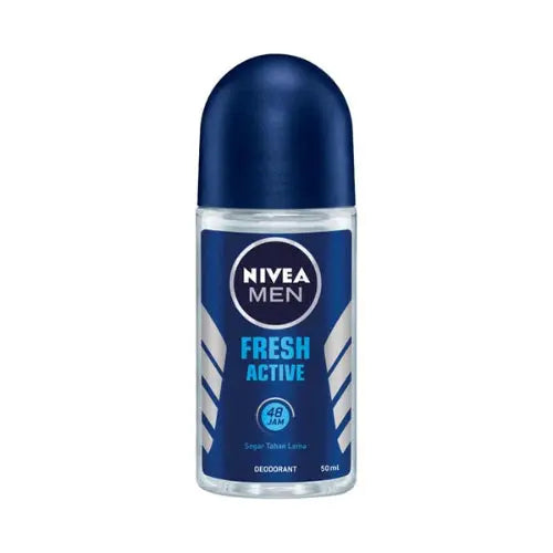 Nivea Men Fresh Active Deodorant Roll On, 50ml