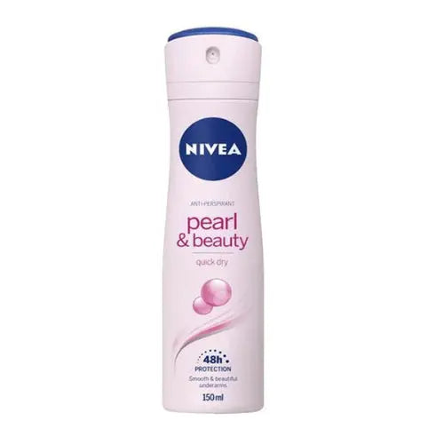 Nivea Pearl & Beauty Quick Dry Women Body Spray, 150ml