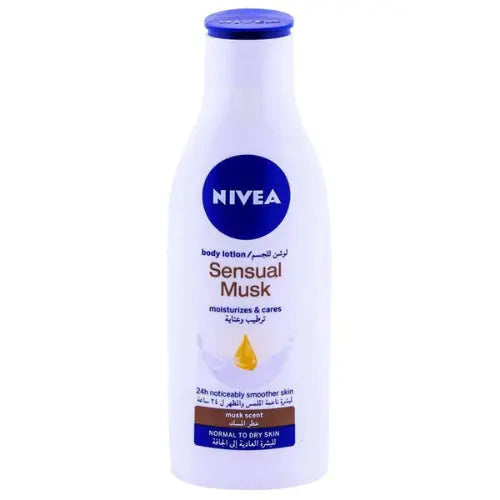 Nivea Sensual Musk Moisturizers & Cares Body Lotion, 250ml