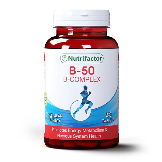 Nutrifactor B-50 B-COMPLEX 30 Tablets Nutrifactor