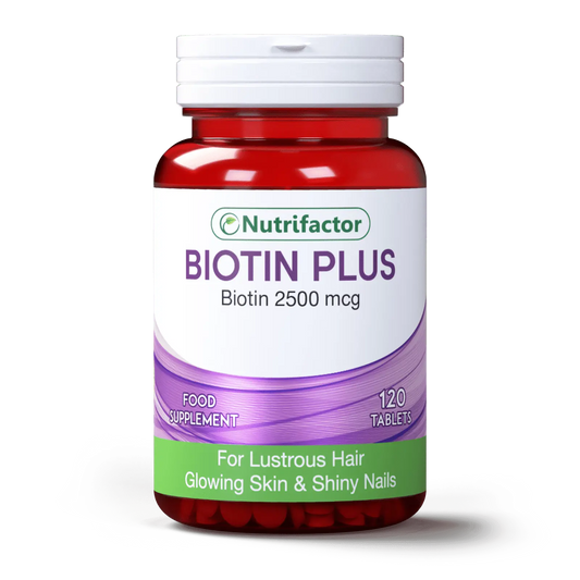 Nutrifactor Biotin Plus Men, - 120 tablets - Passion Pulse
