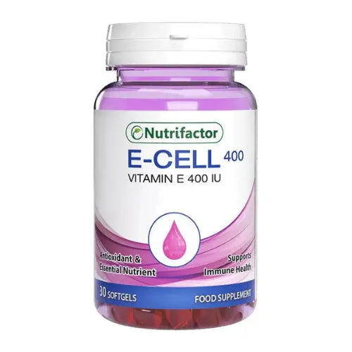 Nutrifactor E-Cell 400 (Vitamin E), 30 Softgels