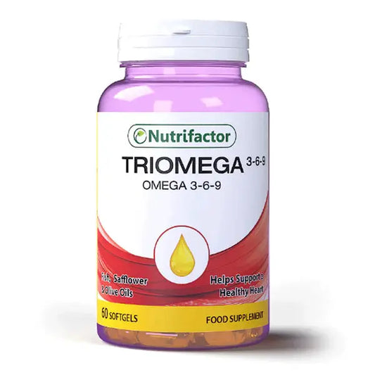 Nutrifactor Triomega 3-6-9, 60  Tablets Nutrifactor