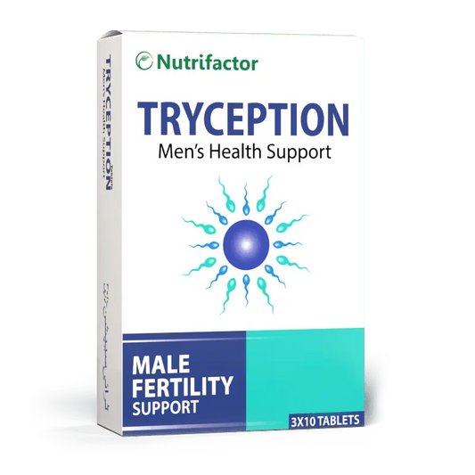 Nutrifactor Tryception Mens Health support - 30 Tablets - Passion Pulse