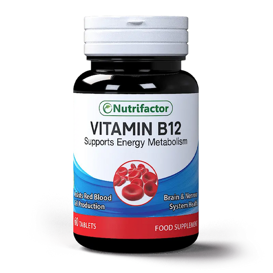 Nutrifactor Vitamin B-12 - 60 Tablets - Passion Pulse