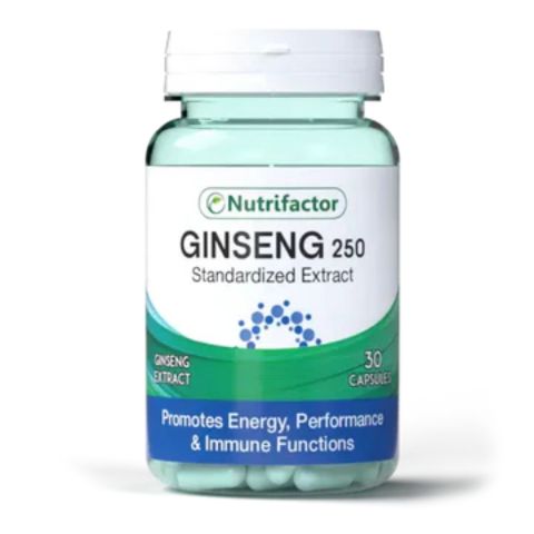 Nutrifactor Ginseng 250mg, 30 Capsules
